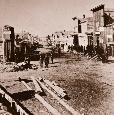 Leadville Colorado, 1870s by American Photographer